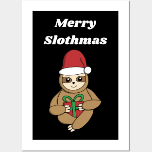 Holiday Slothmas Posters and Art